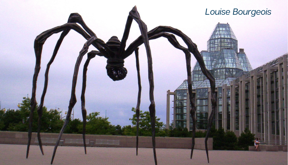 Maman by Lousie Bourgeois - Spider mother sculpture